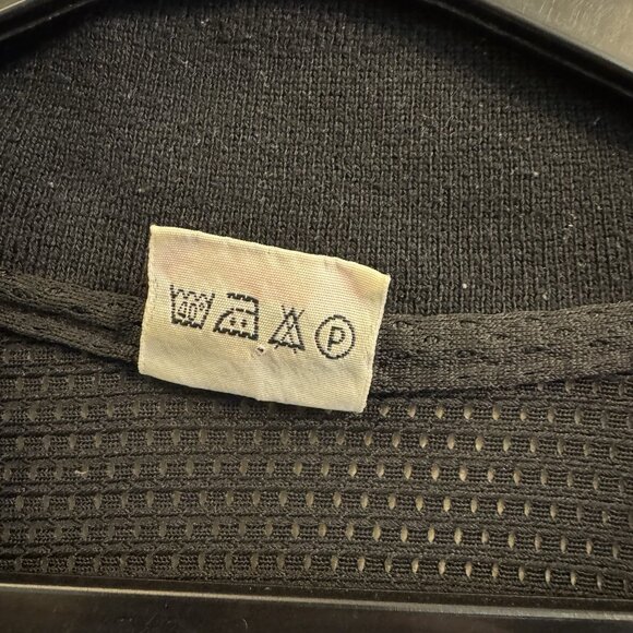 Vintage Retro 90s Nike Mesh Shirt Half Zip Collared Light Large - Picture 4 of 10